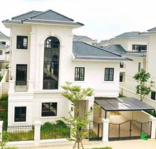 Mặt hông biệt thự Swan Bay Zone 4 đơn lập 16x30